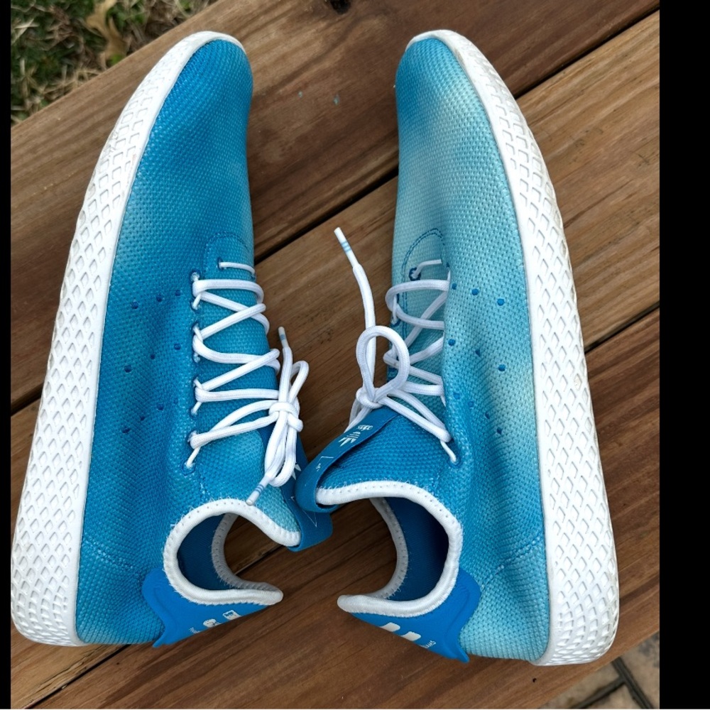 adidas x Pharrell Tennis Hu Holi 'Bright Blue' - Picture 9 of 11